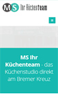 Mobile Screenshot of ms-kuechenteam.de